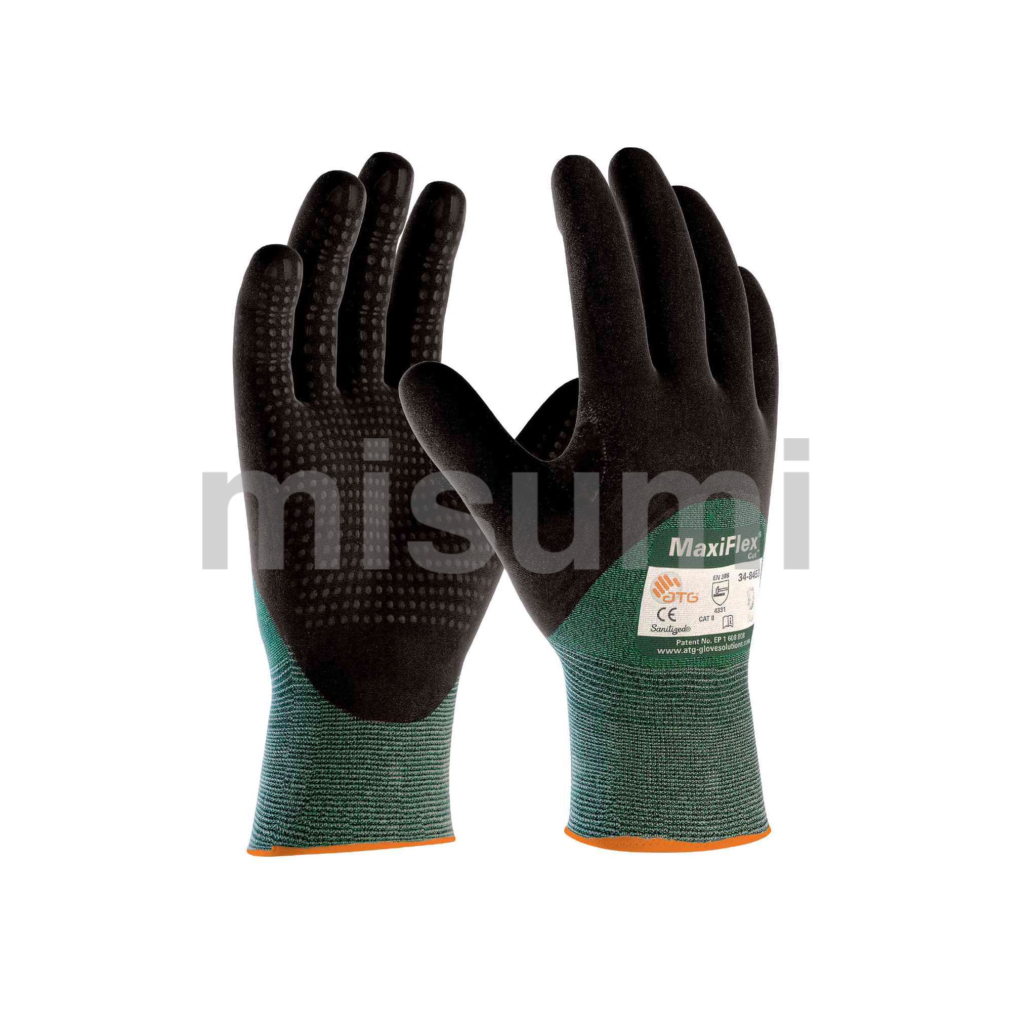 ケミスターパームFS 10双 Mサイズ No.544 耐切創手袋 レベル3 [ショーワグローブ] 作業用手袋 三カD - 2