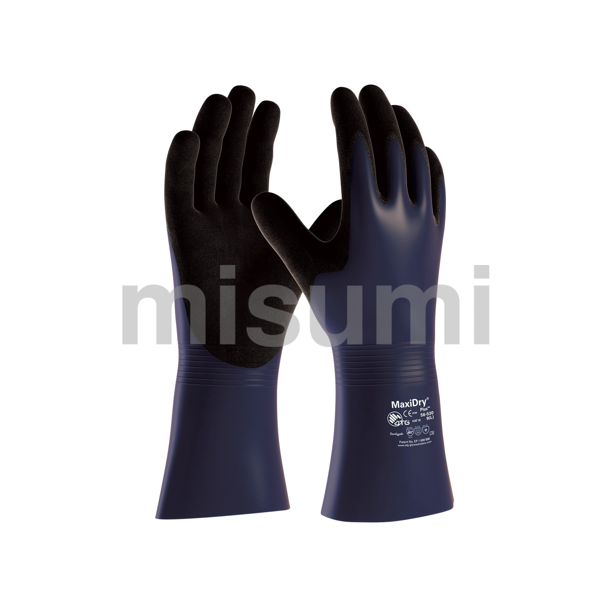 ATG 耐油ロング作業手袋 MaxiDry Plus 56-530 ミドリ安全 MISUMI(ミスミ)