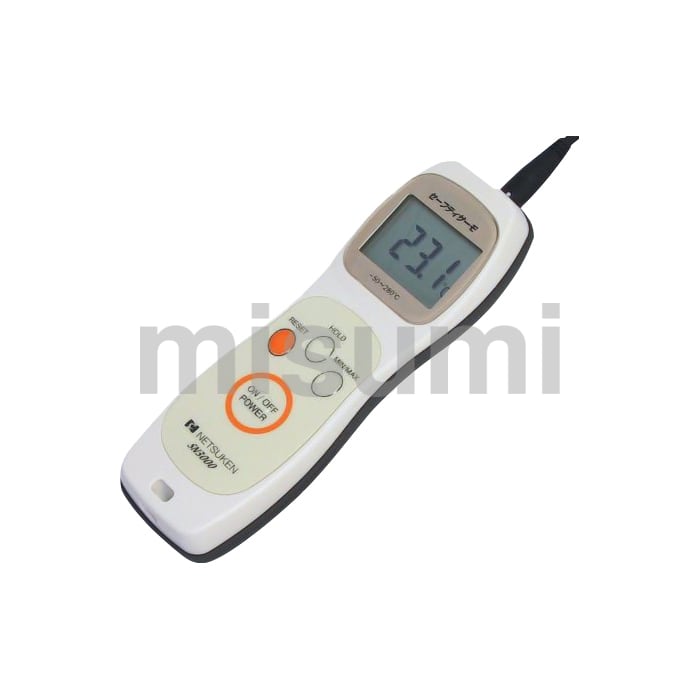防水型デジタル温度計 SN3000セーフティサーモ 本体及び対応センサ（別売り）