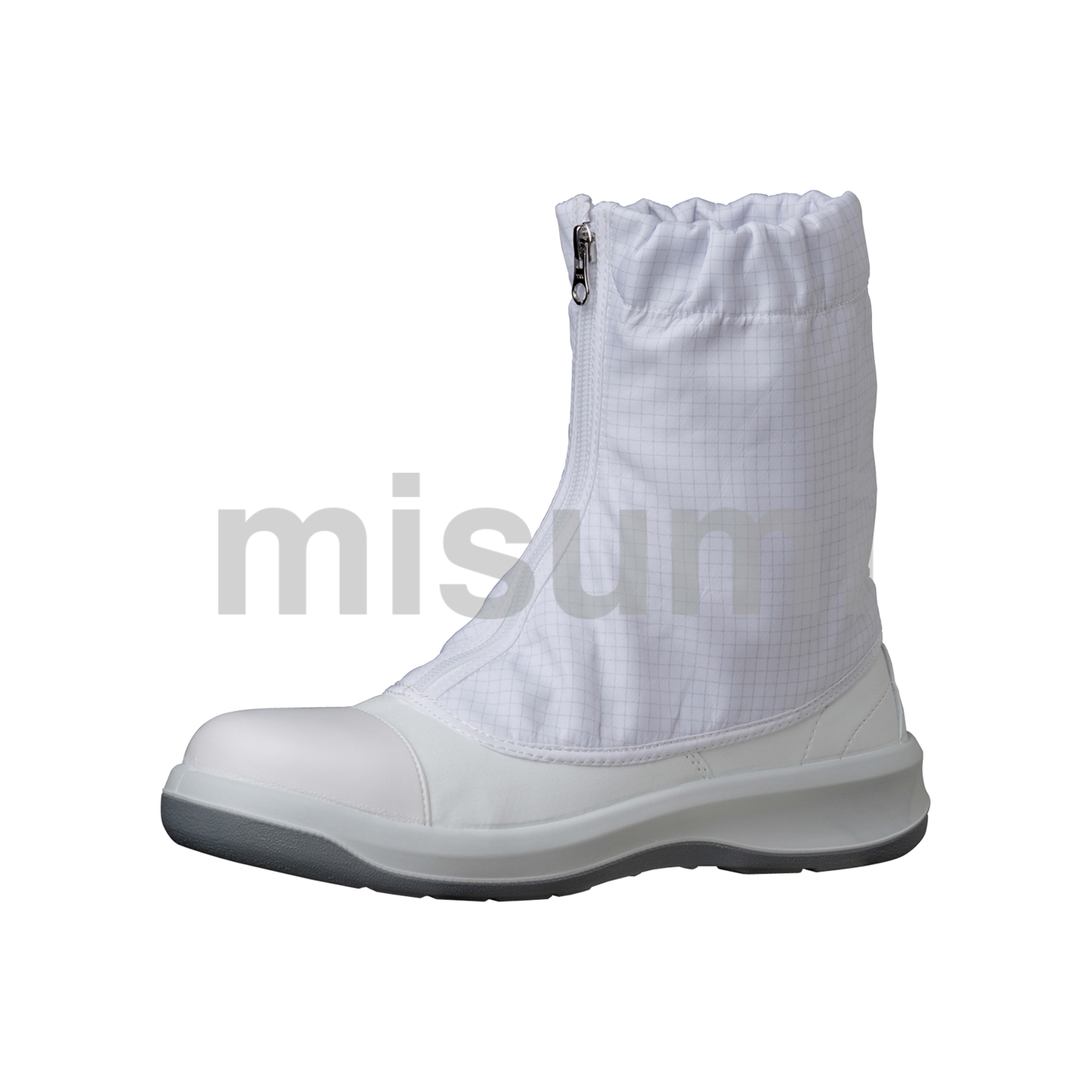 ミドリ安全 クリーン 静電安全靴 GCR1200 フルCAP ハーフ ホワイト ミドリ安全 MISUMI(ミスミ)