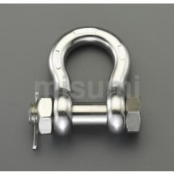 3.75ton/M20 ボウシャックル ステンレス製 エスコ ESCO EA638FA-58-