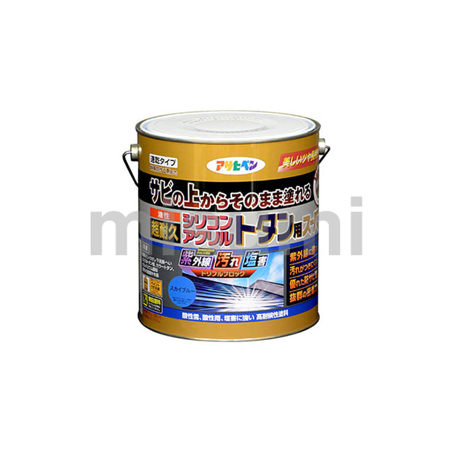 油性超耐久シリコンアクリルトタン用 アサヒペン MISUMI(ミスミ)