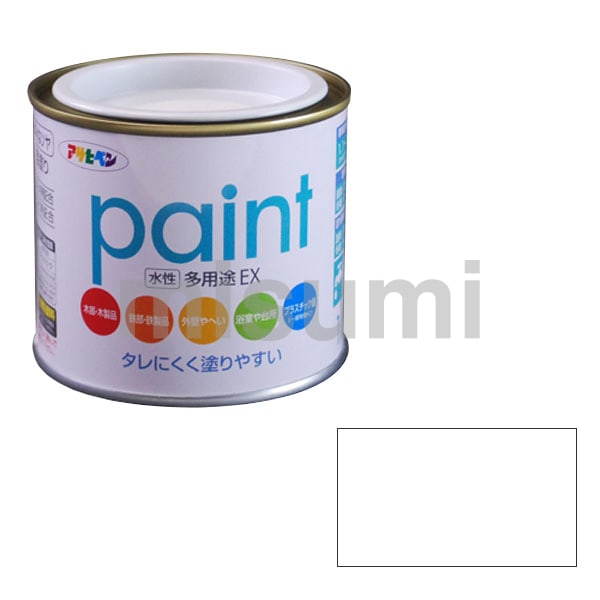 水性多用途カラー　アサヒペン　１０Ｌ　こげ茶　塗料　塗装　ペンキ - 2