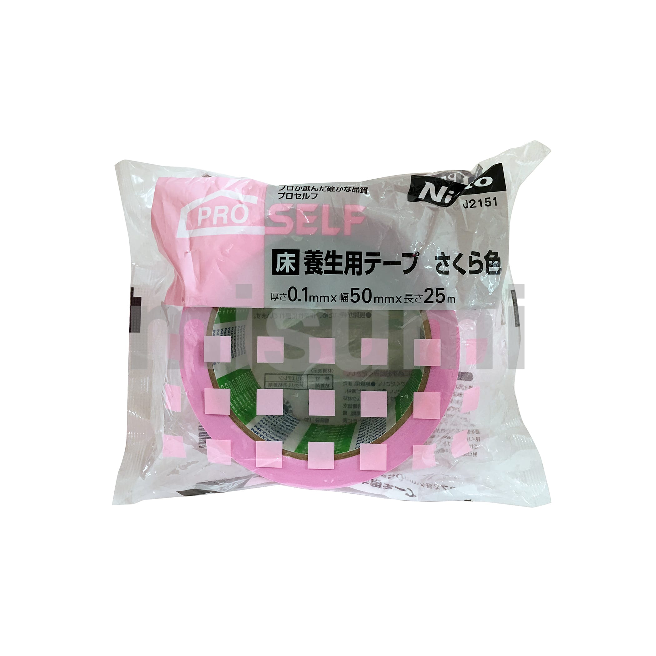 床養生用テープ さくら色 ｎｉｔｏｍｓ MISUMI(ミスミ)