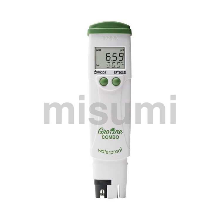 3-312-0012 多機能計（pH/EC/TDS/温度） 日常防水型 ケニス MISUMI(ミスミ)