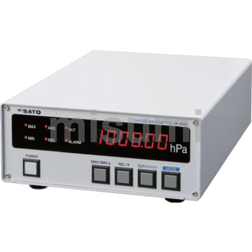 デジタル気圧計 SK-500B （7630-00） | 佐藤計量器製作所 | MISUMI(ミスミ)