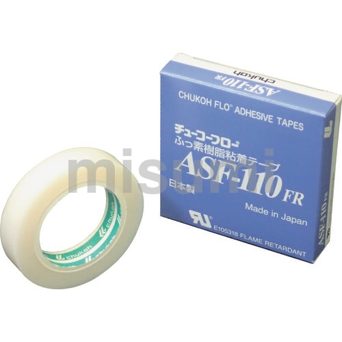 ASF110FR-18X50 | ふっ素樹脂粘着テープ （乳白色フィルムタイプ