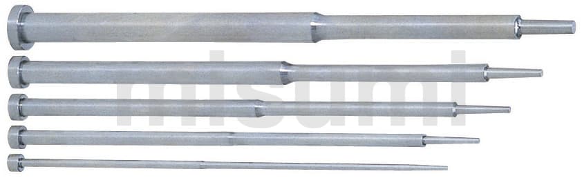 精級1段センターピン -ハイス鋼SKH51/軸径(P)0.01mm指定タイプ