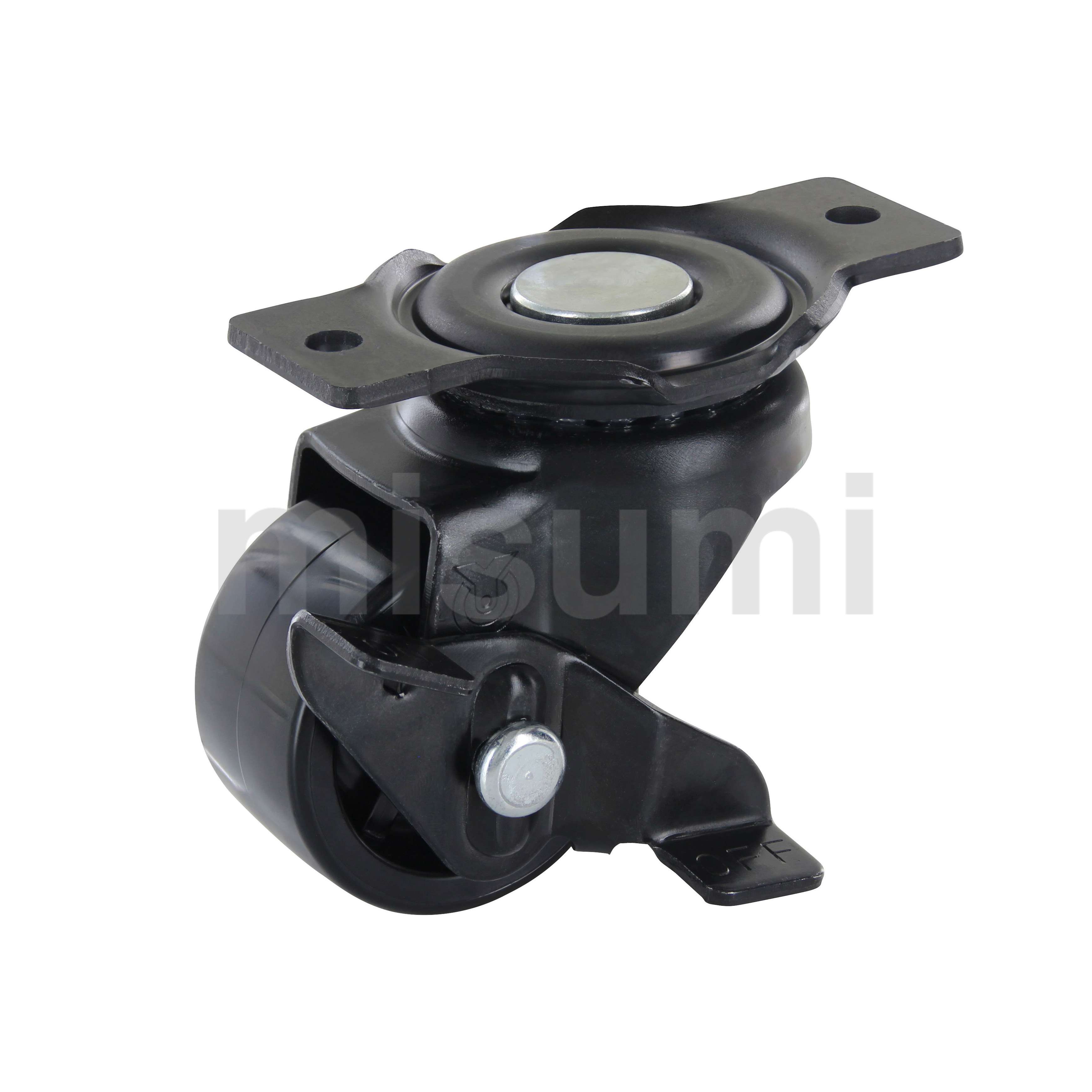 アルミフレーム用キャスタ 2点取り付けタイプ | ミスミ | MISUMI(ミスミ)