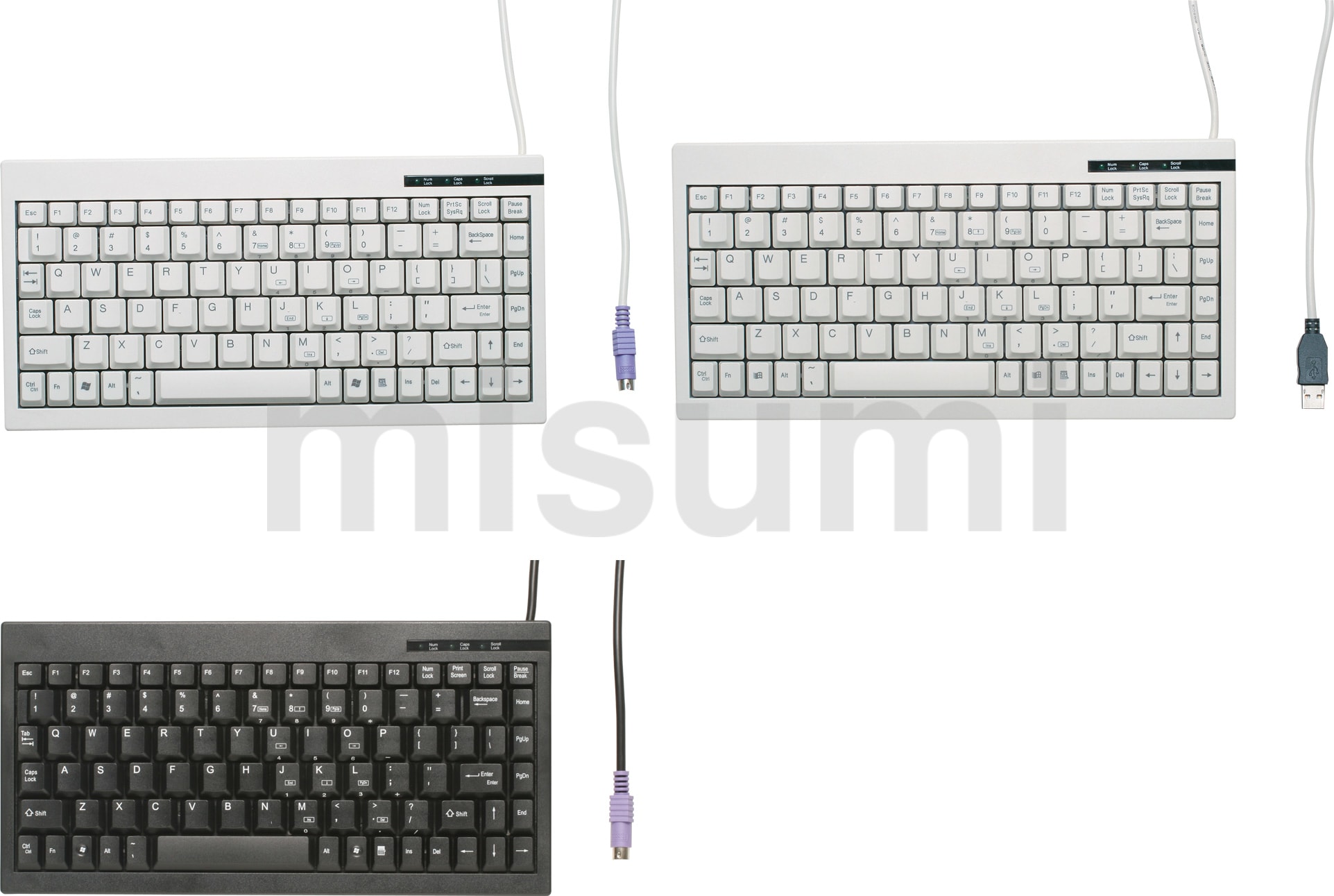 ユーエーシー キーボード ACK-595-JP-USB-R ACK-595-JP-USB-R 6g7v4d0 ミニキーボード 日本語 アイボリー - UAC
