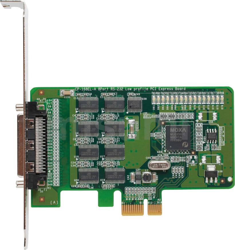 PCIe シリアル通信カード（RS-232/422/485）