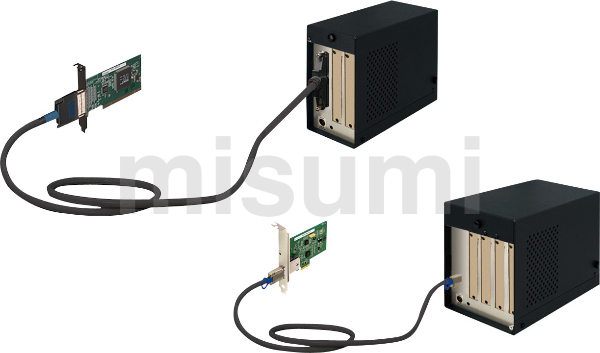 PCI・PCI Express拡張ボックス（2スロット・4スロット