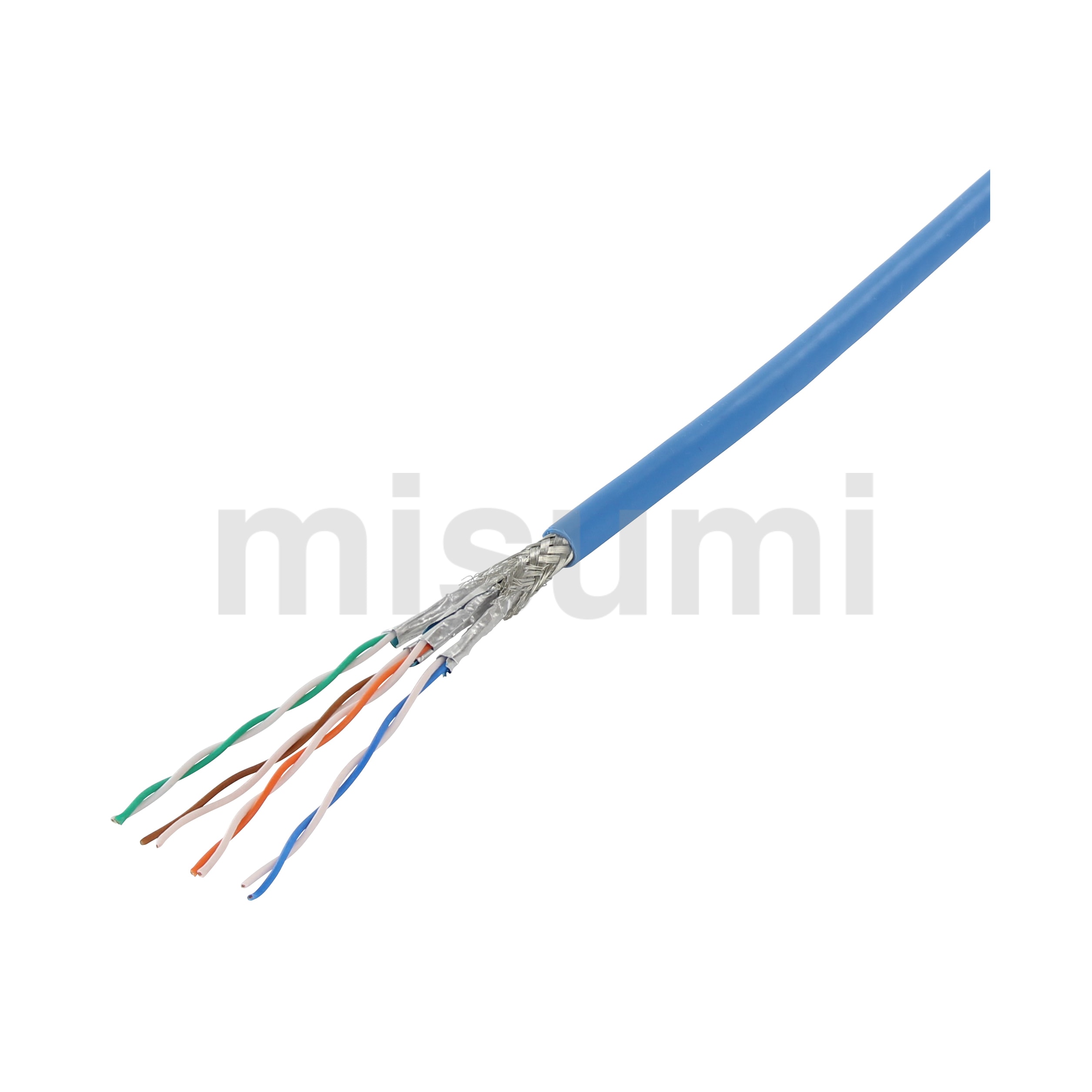 CC-Link IE,EtherCAT,UL対応 産業用イーサネットケーブルCAT6A 2