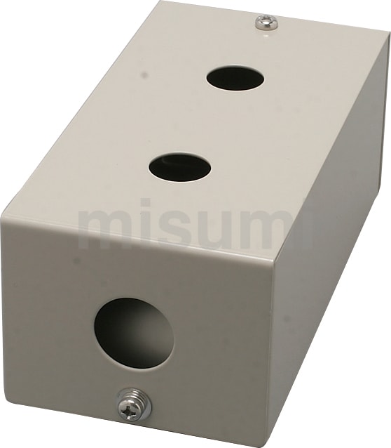 MSXS32E-K | スチール中型スイッチボックスW70×H55 単品