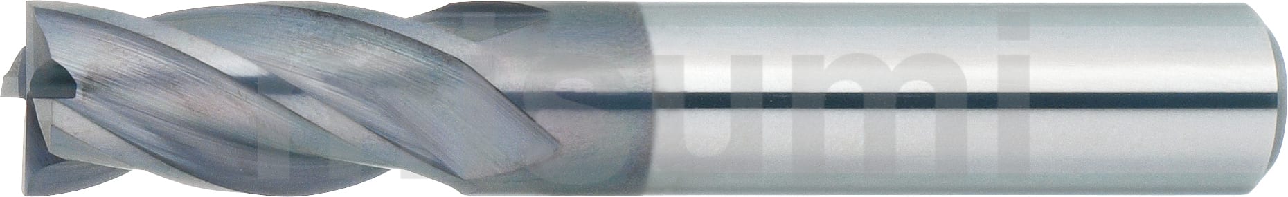 XALシリーズ超硬スクエアエンドミル 4枚刃/刃長2D（ショート）タイプ