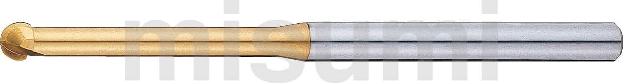 TSC-QBEM2LB1-20 | TSCシリーズ超硬ボールエンドミル 球形/2枚刃 TSC-QBEM2LB1-20 | TSCシリーズ超硬ボールエンドミル 球形/2枚刃