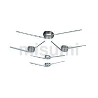 T036C トーションばね(アーム角度180°) アキュレイト 内径5.0mm