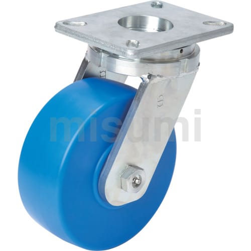 オーエッチ工業 H14PK-250 スーパーストロングキャスターHシリーズ超重荷重用 プラスカイト車 車輪径250mm キャスター DIY、工具 オーエッチ工業 H34PK-250 スーパーストロング