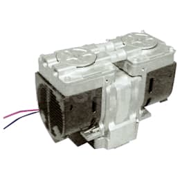 【人気急上昇】 ULVAC DC24V ダイアフラム型ドライ真空ポンプ 2段排気 ポンプ