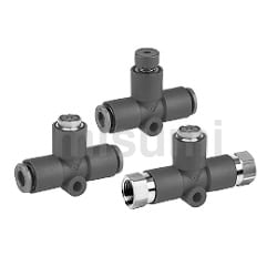 KEC-03 | ワンタッチ管継手付残圧排気弁 プッシュロック式 KE