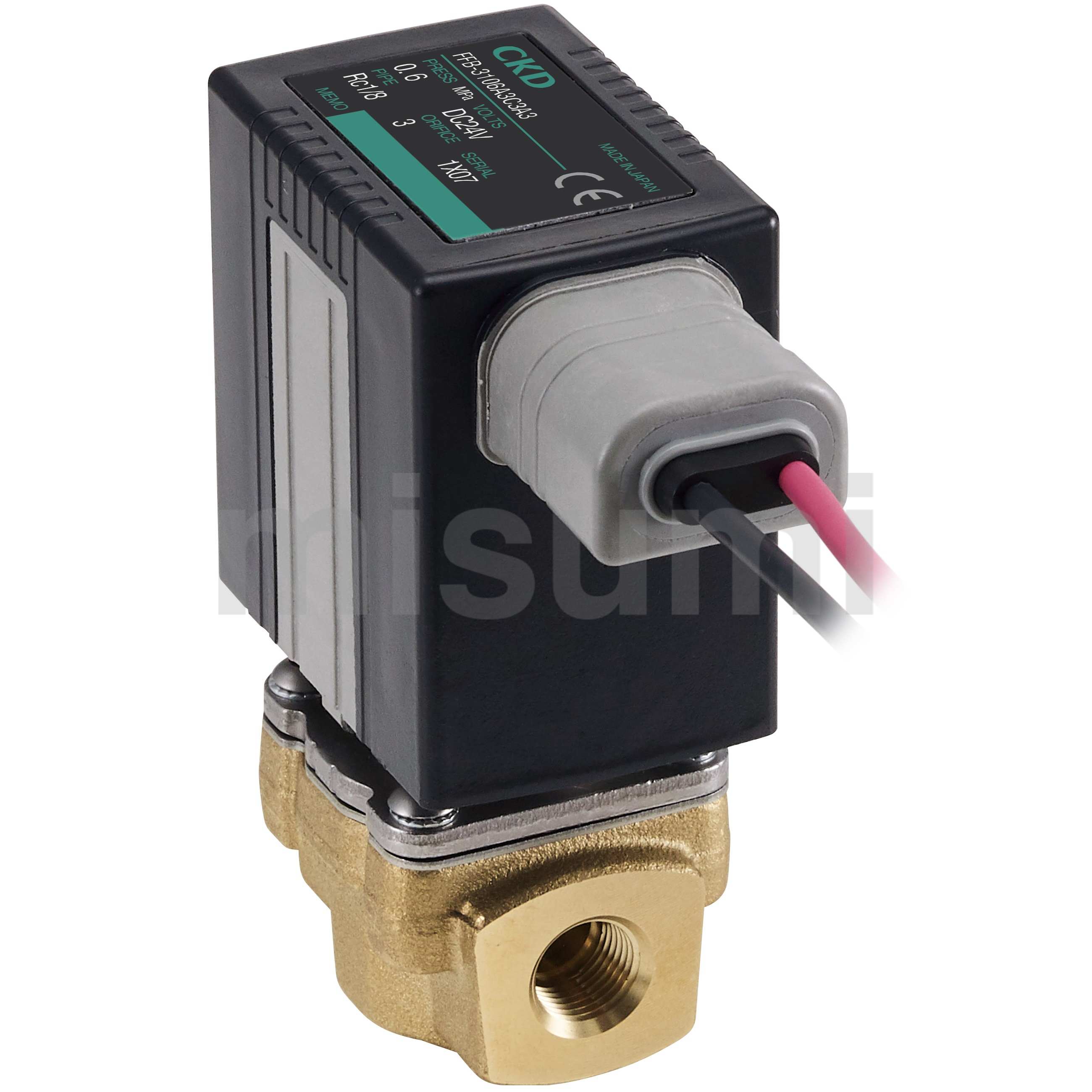 CKD 直動式2ポート電磁弁 マルチフィットR FFBシリーズ FFB-5208A7D3H1-B 受注製作品