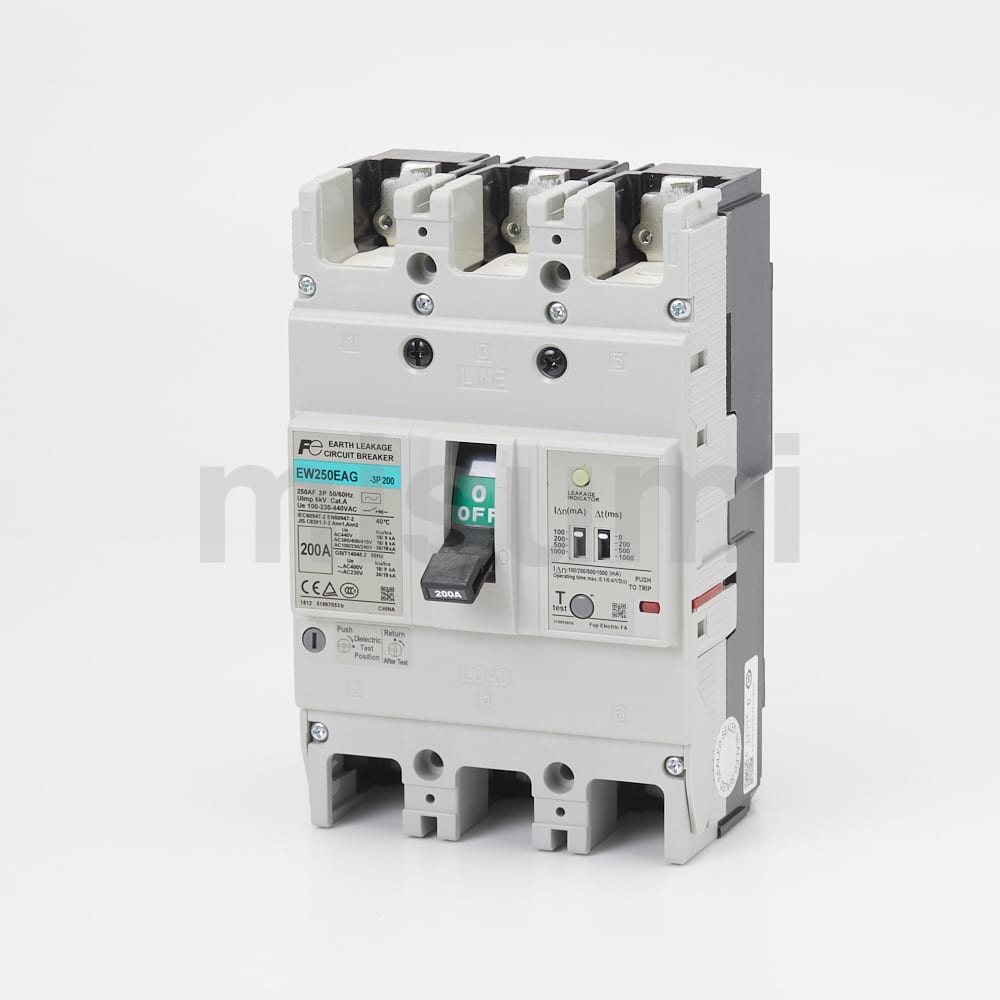 NV125-CV 3P 75A 100-440V 1.2.500MA | 漏電遮断器 NV-Cクラス（経済品 ...