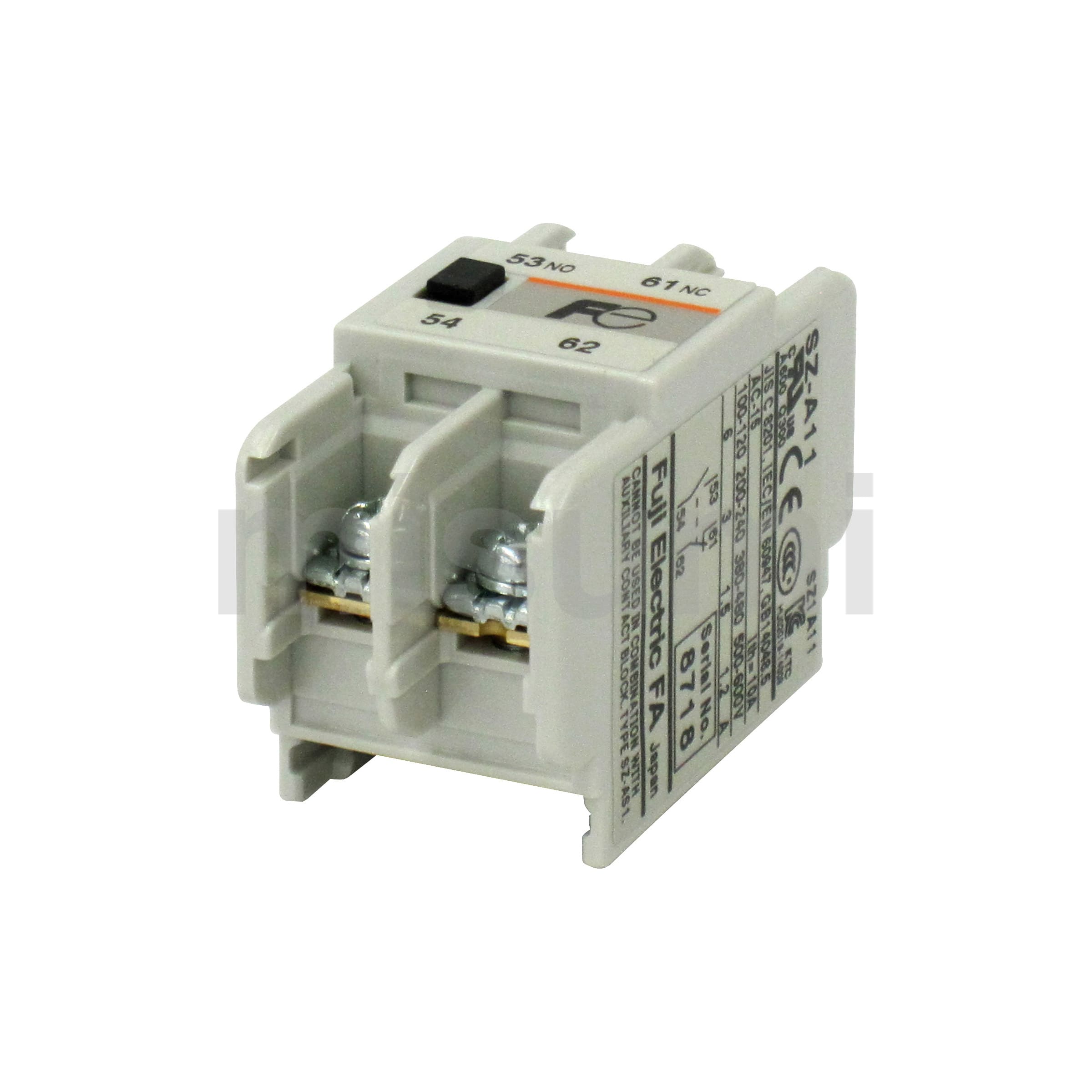 早割ex SZ-A11 | 富士電機機器制御 | 補助接点ユニット SC用 新SC・NEO スイッチ、開閉器