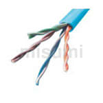 SKLAN-CAT5E-0.5MM-4P-ｳｽｱｵ-300 | LAN用メタルケーブル CAT5e
