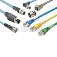 ケーブル 4本まとめ売り　オムロン　イーサネットケーブル ＋ 入出力ケーブル I/Oリレーターミナル用コネクタ付ケーブル XW2Z-R omron