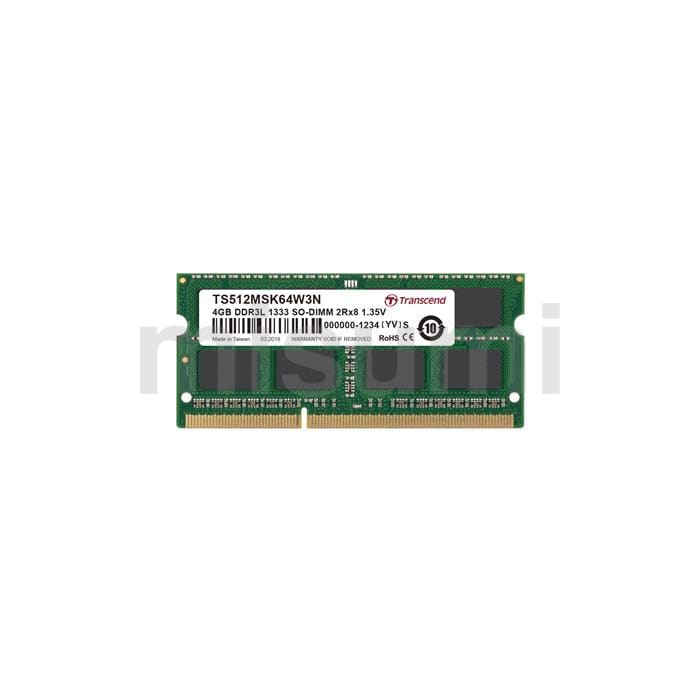 DDR3-1333 SO-DIMM | トランセンド | MISUMI(ミスミ)