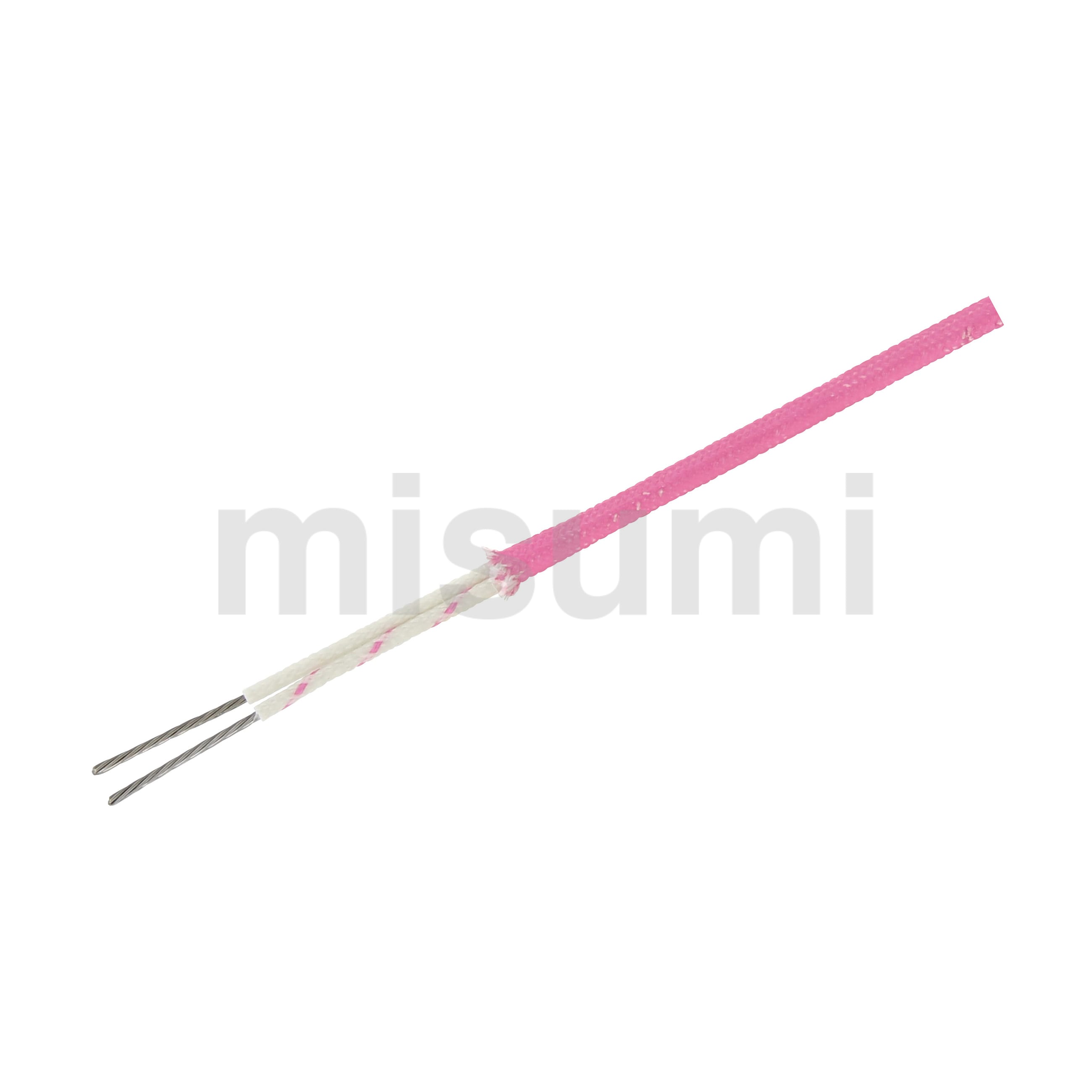 補償導線 熱電対Nタイプ NX-1-H-GGBFシリーズ | 福電 | MISUMI(ミスミ)