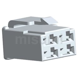 圧着ターミナル収納箱 TE Connectivity 4極, ナチュラル | TE