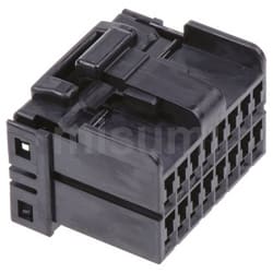 174046-2 | コネクタハウジング オス 2列 16極 2.5mm Multilock 040