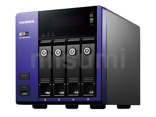オフィス用品 I-O DATA HDL-Z4WQ4D NAS (N3160/4GB) I-O DATA HDL-Z4WQ4D NAS (N3160/4GB)