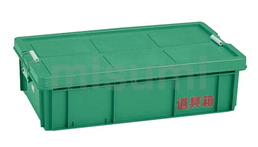 XT 道具箱 リス興業 バックル式 グリーン色 容量28L 外寸(幅×奥行×高さ)515×352×323mm 1個 - 【通販モノタロウ】