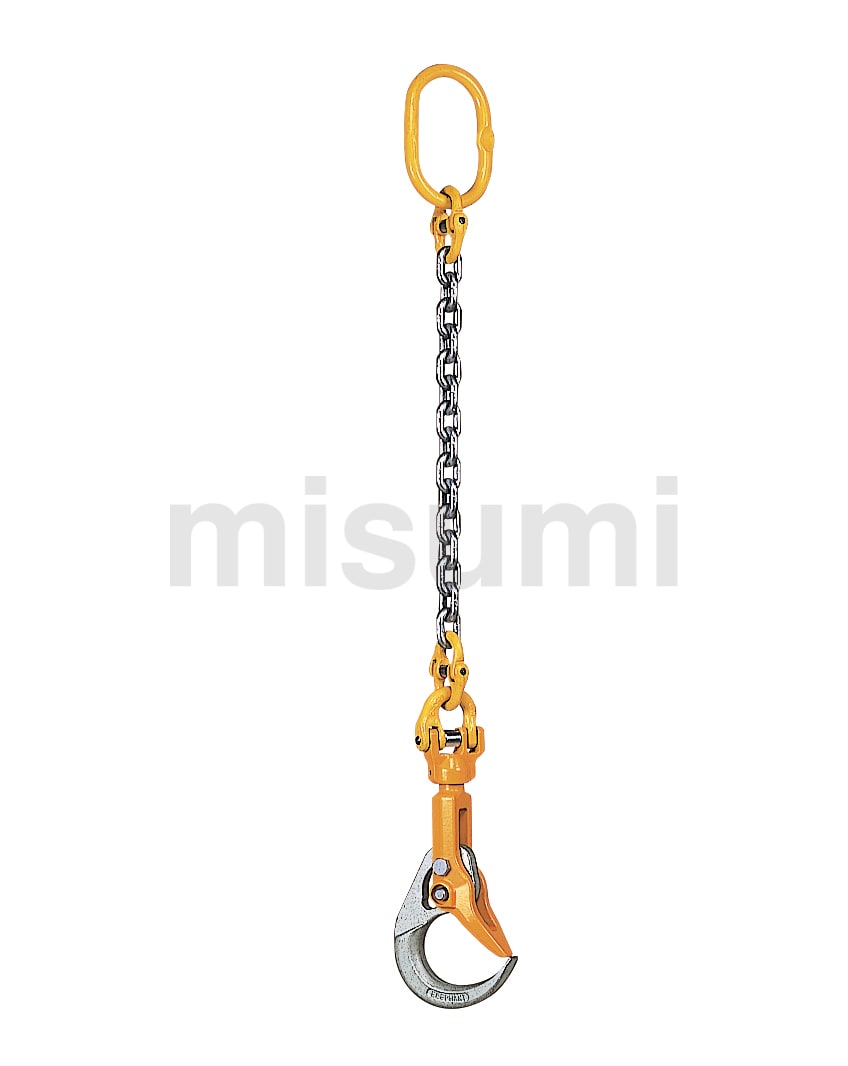 【新品】象印　チェーンスリング　スイベルフック　4本吊り　使用荷重4.1t 4-TG-BKE-7.1
