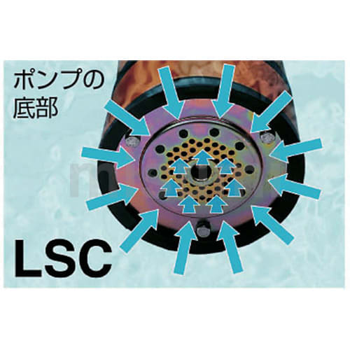 ツルミポンプ 水中ハイスピンポンプ 非自動型 LSC1.4S 60Hz 低