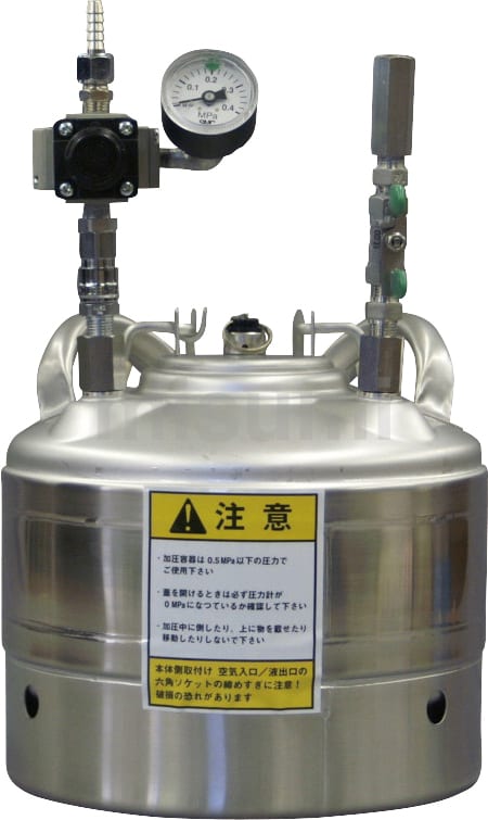液用圧送タンク(ステンレス製)