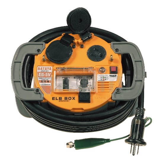 海外ファッションブランド通販サイト【公式】 EB-5V ハタヤ | （遮断電流値可変設定型） BOX ELB 電流遮断器 | 工具用延長コード