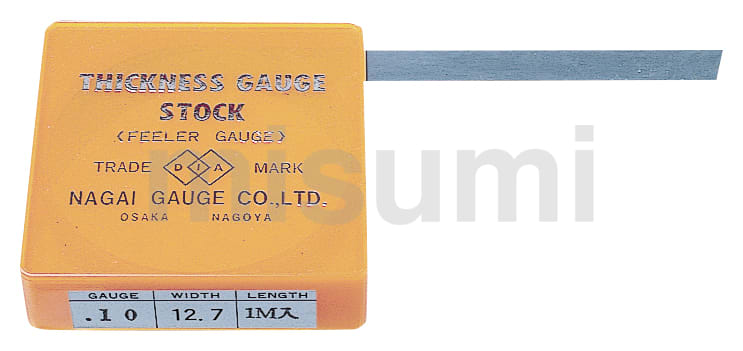 DIA ステンレス製ピストンストックフイラーゲージ0.005X1m (1個) 品番：SFT-0.005M1 DIA ステンレス製ピストンストックフイラーゲージ 0.005X1m SFT-0.005
