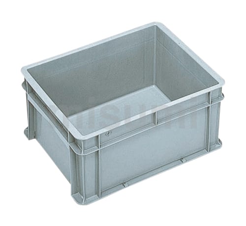 ヒシ S型コンテナ 有効内寸312×237×83mm グレー S-6の通販｜現場市場
