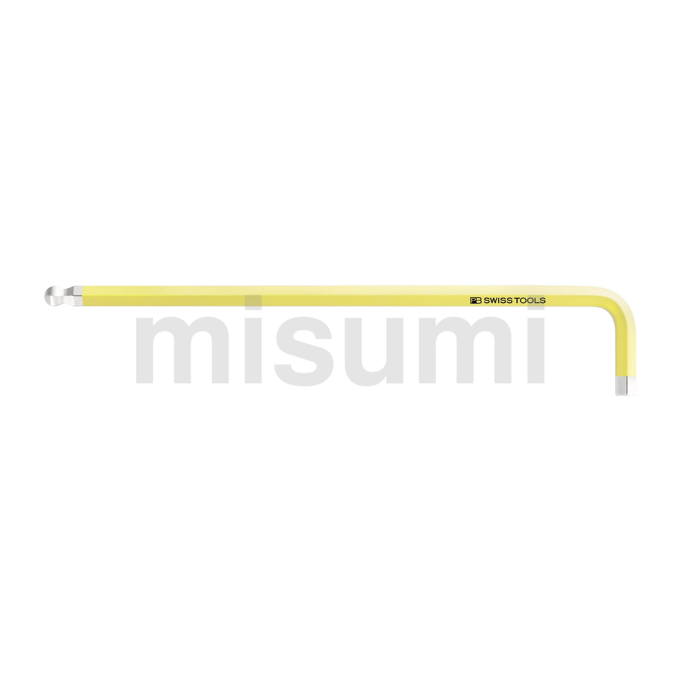 ＰＢスイスツールズ L形 ボール付ロング六角棒レンチ（レインボー） | ＰＢスイスツールズ | MISUMI(ミスミ)