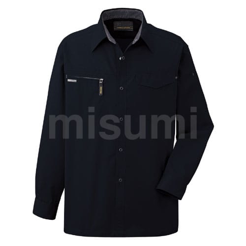 (コーコス信岡) 1948 長袖シャツ シルバー LL