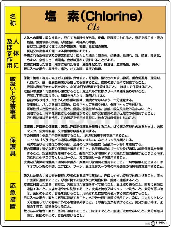 815-26 | 特定化学物質等標識 トクテイカガクブッシツトウヒョウシキ | ユニット 815-26 | 特定化学物質等標識 トクテイカガクブッシツトウヒョウシキ | ユニット