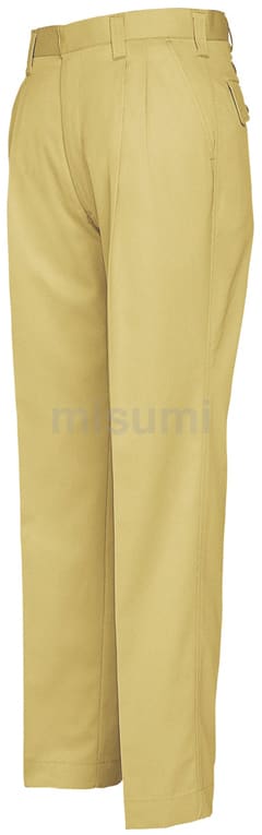 アイトス ワークパンツ(2タック) マスタード 91 6322（楽天市場