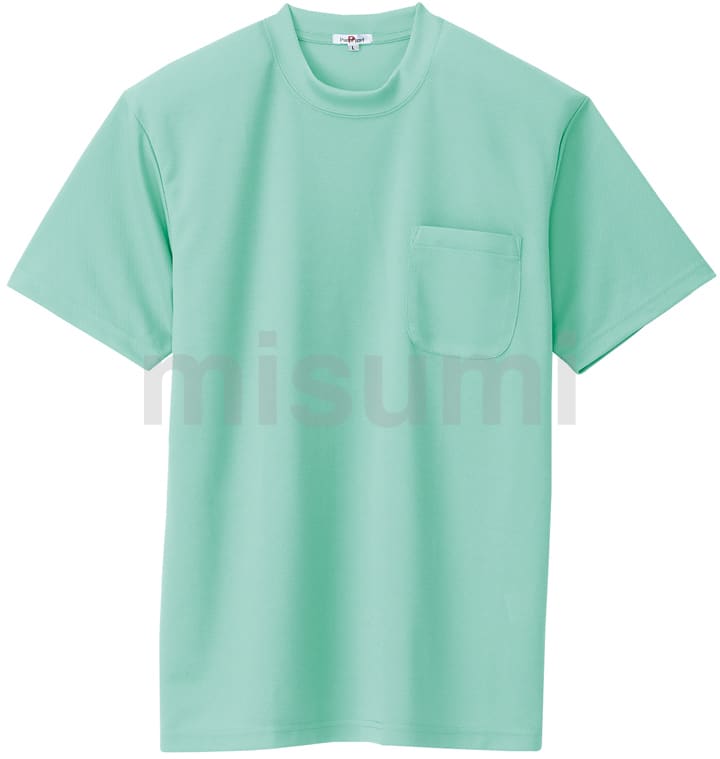 AZ-10576 吸汗速乾（クールコンフォート）半袖Tシャツ（ポケット