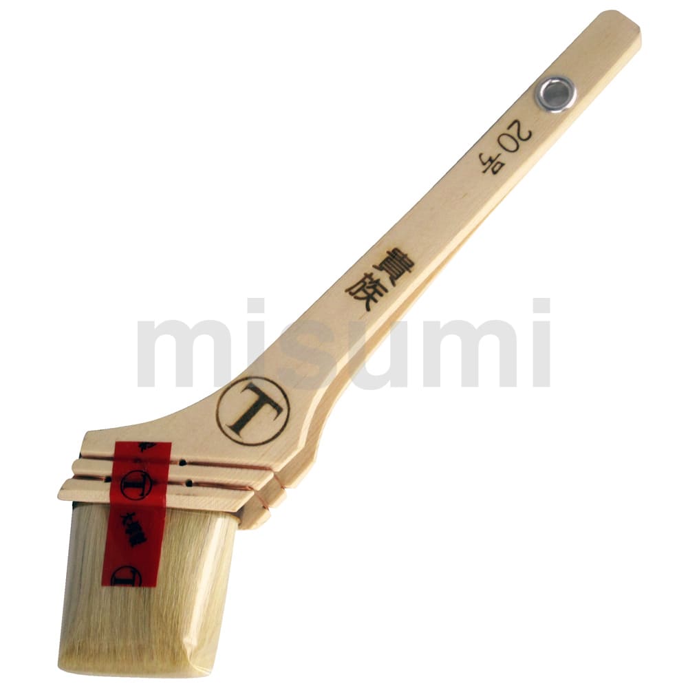 超貴重品 本家 刷毛庄謹製漆刷毛 60粍 超貴重品 本家 刷毛庄謹製