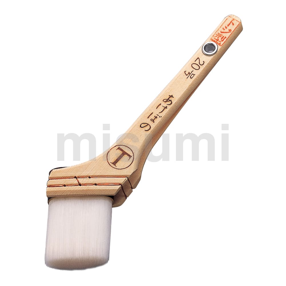 刷毛　はけ　筆 刷毛 ハケ市 黒毛別誂 馬毛 50mm 1本 154020｜塗装用 ハケ