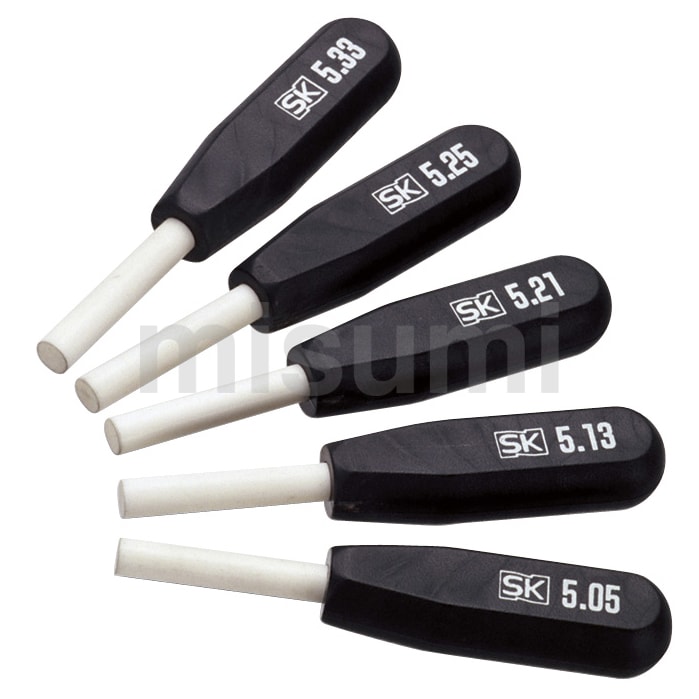 ■SK セラミックシャンク付ピンゲージ 単体 CAG8.66MM(2375049)[送料別途見積り][法人・事業所限定][掲外取寄]4