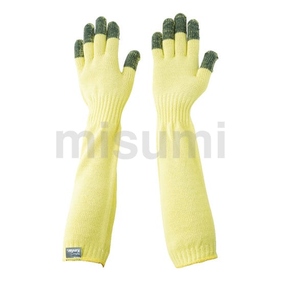 〔まとめ〕 アトム ケブラー100%7G手首ロング HG-08 L 〔×5セット〕